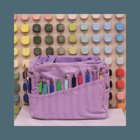 Soolla Aquamarine Studio Artist Bag