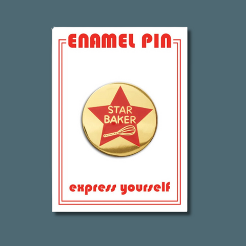 Star Baker Enamel Pin