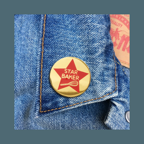 Star Baker Enamel Pin