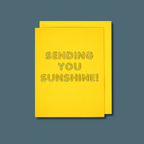 Sending You Sunshine Friendship Card