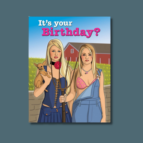 The Simple Life Birthday Card