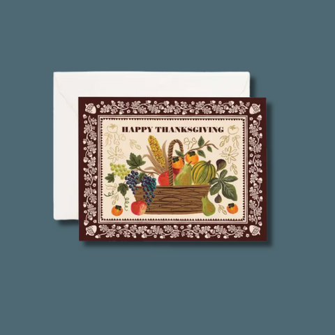 Harvest Happy Thanksgiving Card