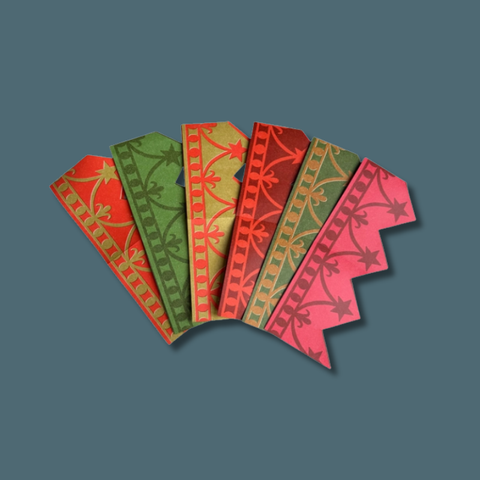 Colorful Christmas Paper Crowns
