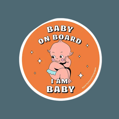 Baby On Board Sticker