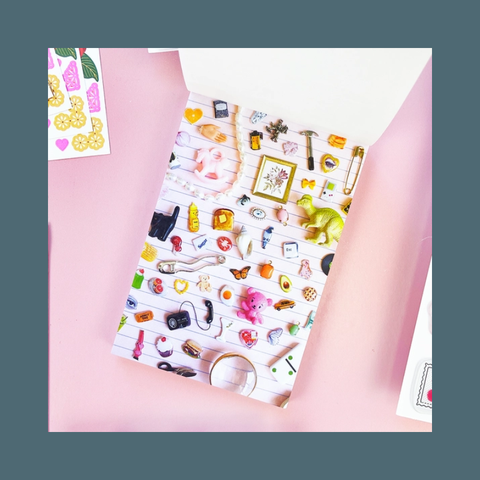 Pipsticks x Haricot Vert Daydreams Sticker Postcard Book