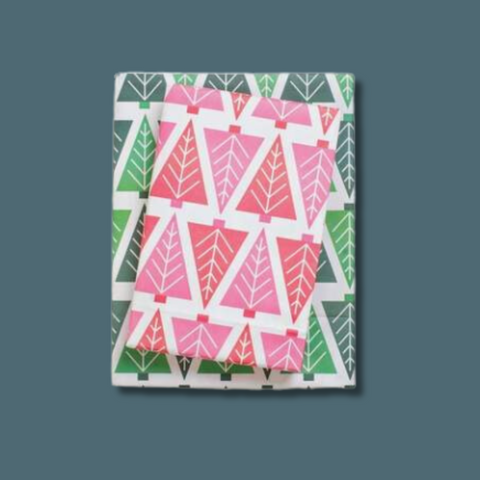 Tannenbaum Double-Sided Eco Wrapping Paper