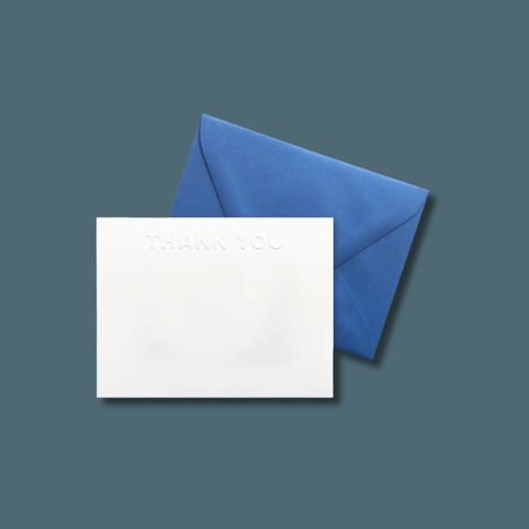 Azure Thank You Notecard Set