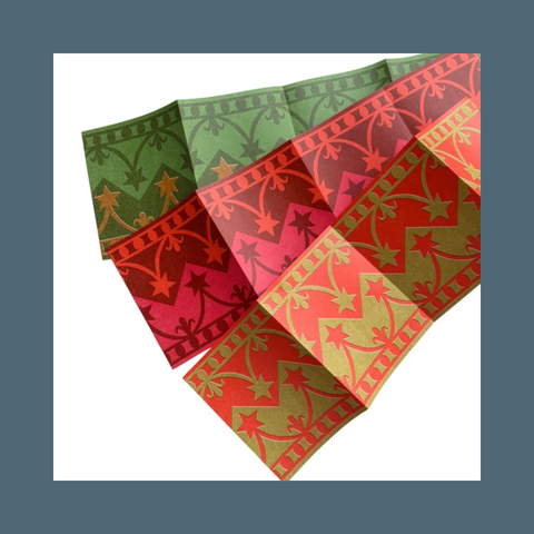 Colorful Christmas Paper Crowns