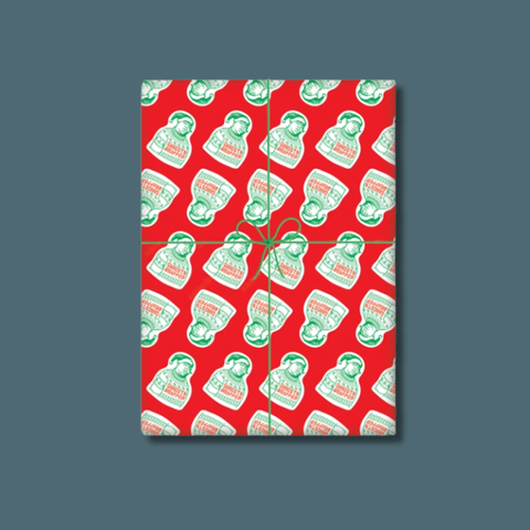 Gangsta Wrapper Biggie Wrapping Paper Sheets Roll