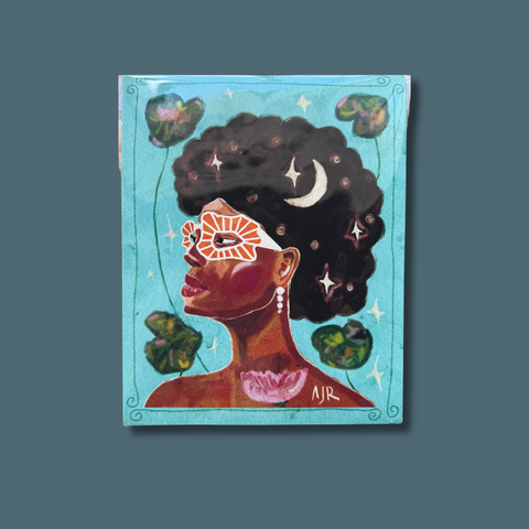 Moon Goddess Art Print