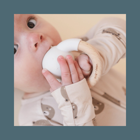 Baby Bear Teether Rattle 