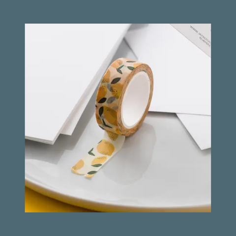 Lemon Washi Tape