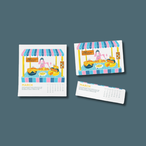 2026 Market Days Desk Calendar 