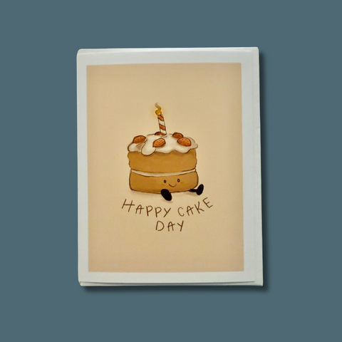 Jellycat Happy Cake Day Card