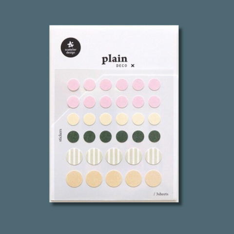 Suatelier Plain Deco Stickers