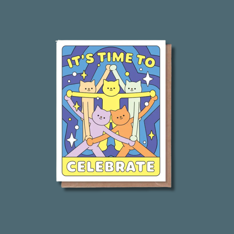 It's Time To Celebrate Card