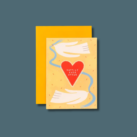 Happily Ever After Wedding Card