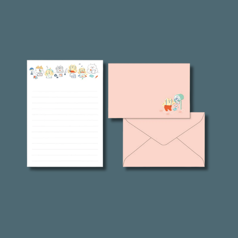 Stationery Kitties Gorogoro Nyansuke Letter Set