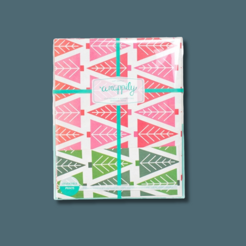 Tannenbaum Double-Sided Eco Wrapping Paper