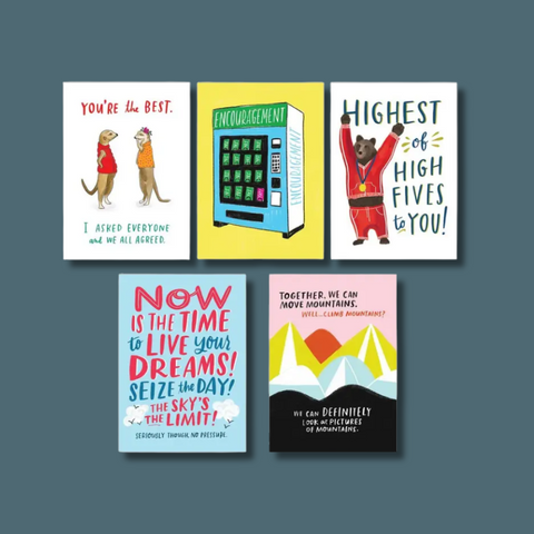 Pep Talk Postcard Book
