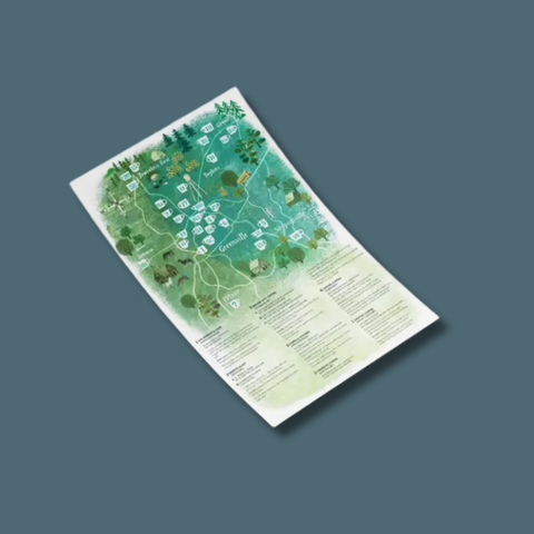 Paper Routes Updated Greenville Coffee Map