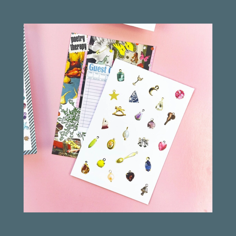 Pipsticks x Haricot Vert Daydreams Sticker Postcard Book