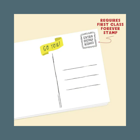 Pep Talk Postcard Book