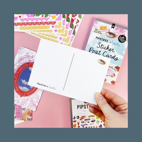 Pipsticks x Haricot Vert Daydreams Sticker Postcard Book