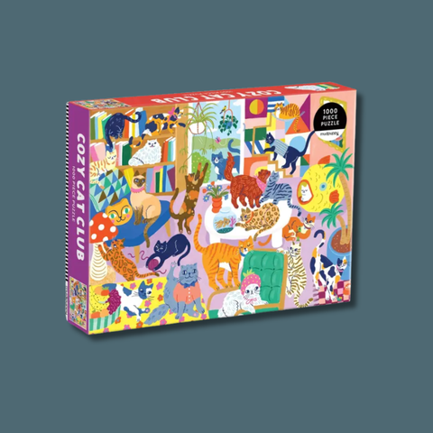 Cozy Cat Club Puzzle