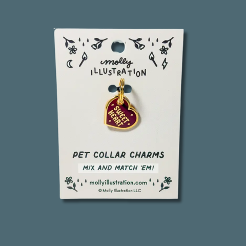 Sweetheart Pet Collar Charm