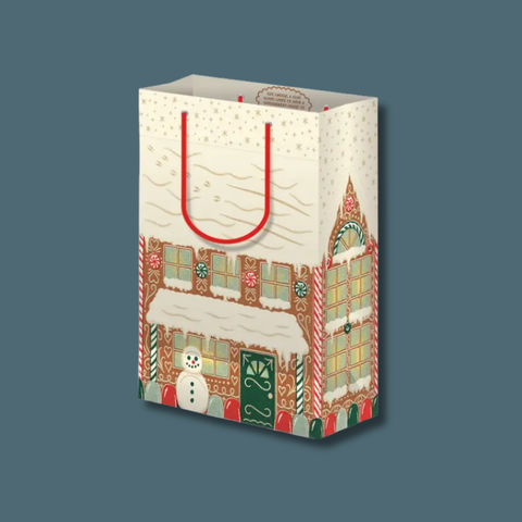 Gingerbread House Gift Bag