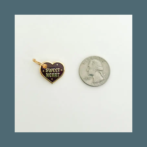 Sweetheart Pet Collar Charm