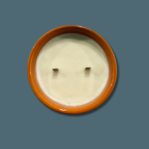 Vintage Pumpkin Vessel Candle