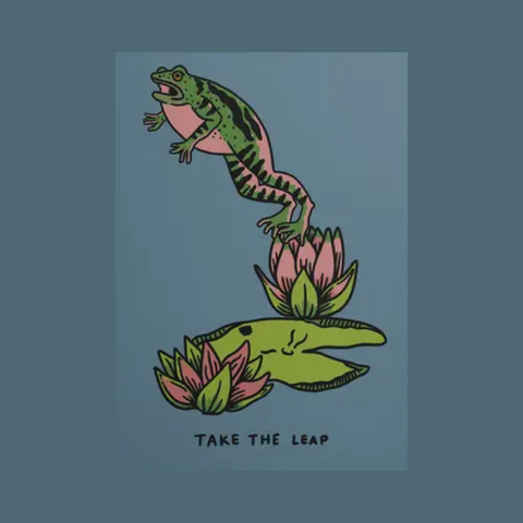 Take The Leap Card