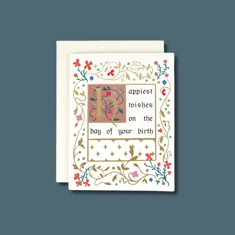 Illuminated Birthday Greeting Card