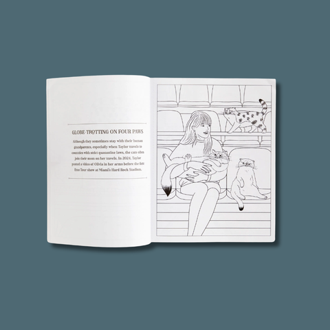 Kharma Is Three Cats Coloring Book