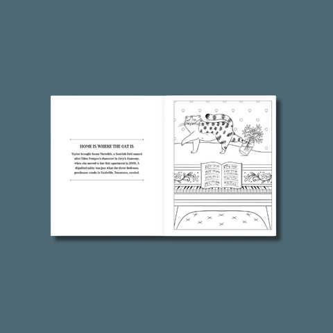 Kharma Is Three Cats Coloring Book