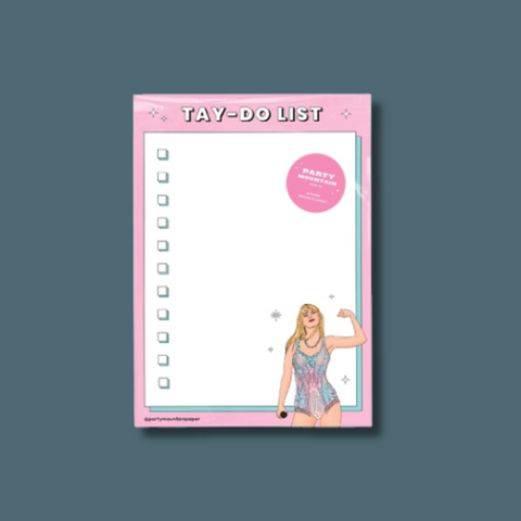 Tay-Do Taylor Swift List Notepad