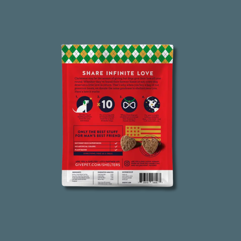 GivePet Muttcracker Holiday Dog Treats
