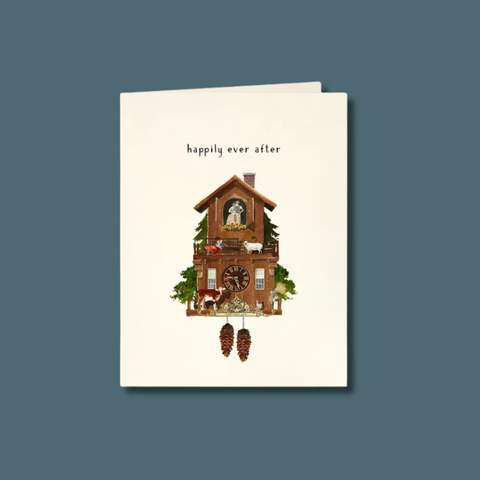 Happily Ever After Clock Card