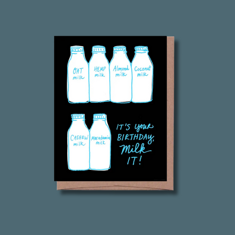 Different types of milk