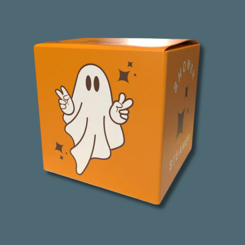 Boo Ghost Pumpkin Shower Steamer Cube