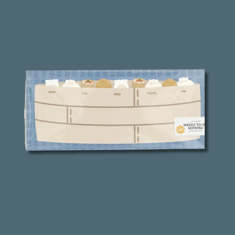 Dim Sum Weekly Planner Notepad