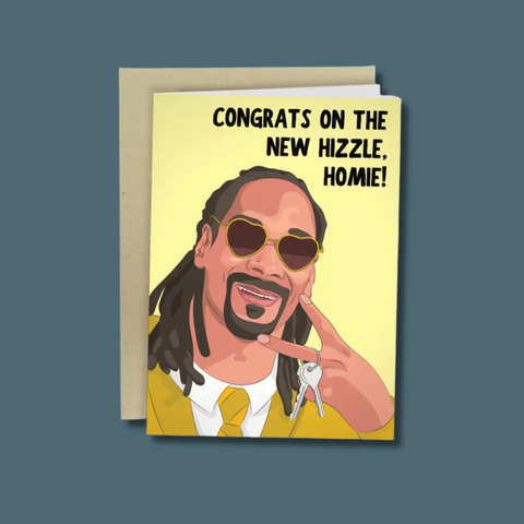 Congrats On The New Hizzle Snoop Dogg Home Card