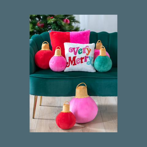 Merry Bauble Pillow Collection