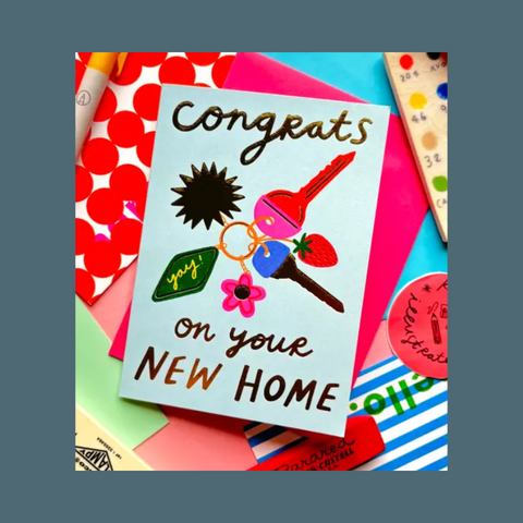 Congrats On Your New Home Card