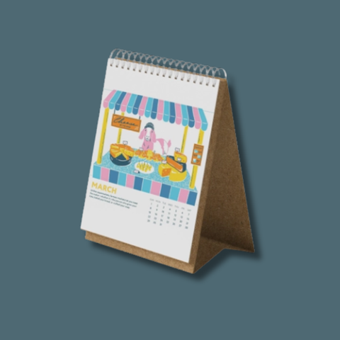 2026 Market Days Desk Calendar 