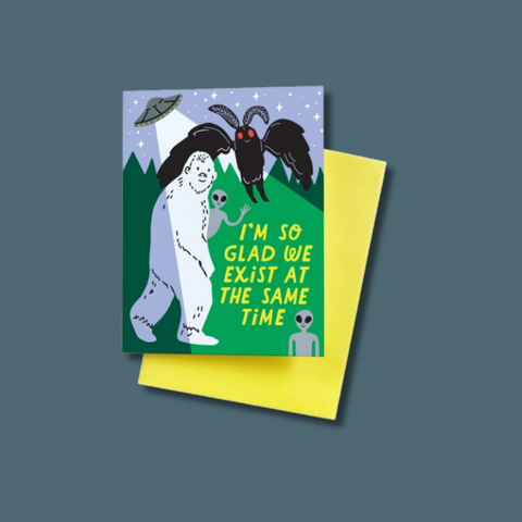 Cryptid Friends Greeting Card