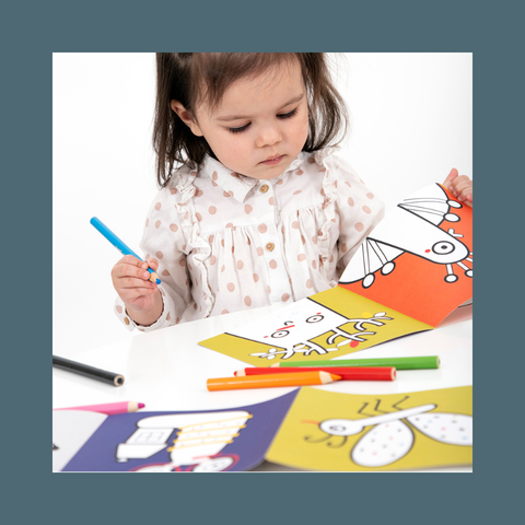 Looong Coloring Books Ready To Color Forest