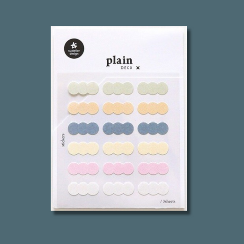 Suatelier Plain Deco Stickers No. 71